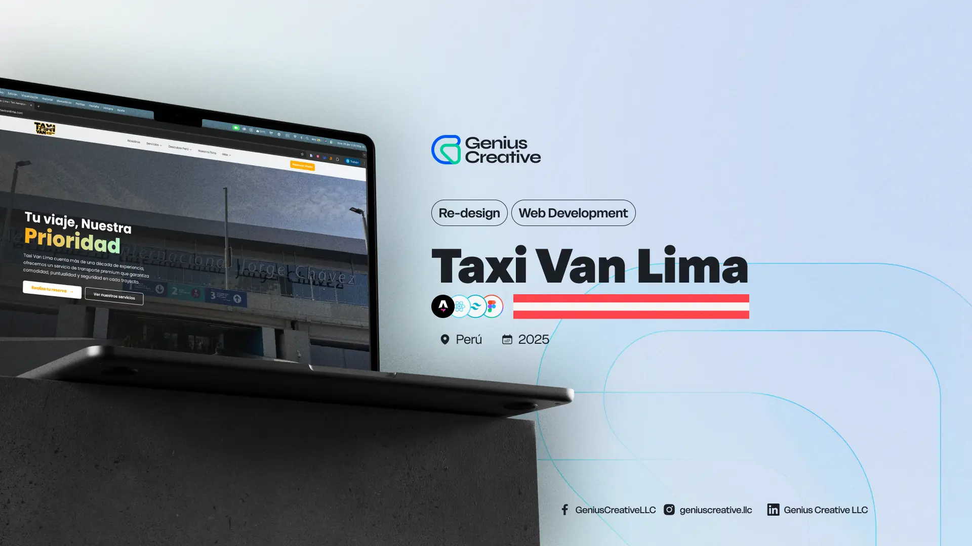 Taxi Van Lima project